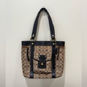 Vintage Coach Legacy 65th Anniversary Signature Tote Bag